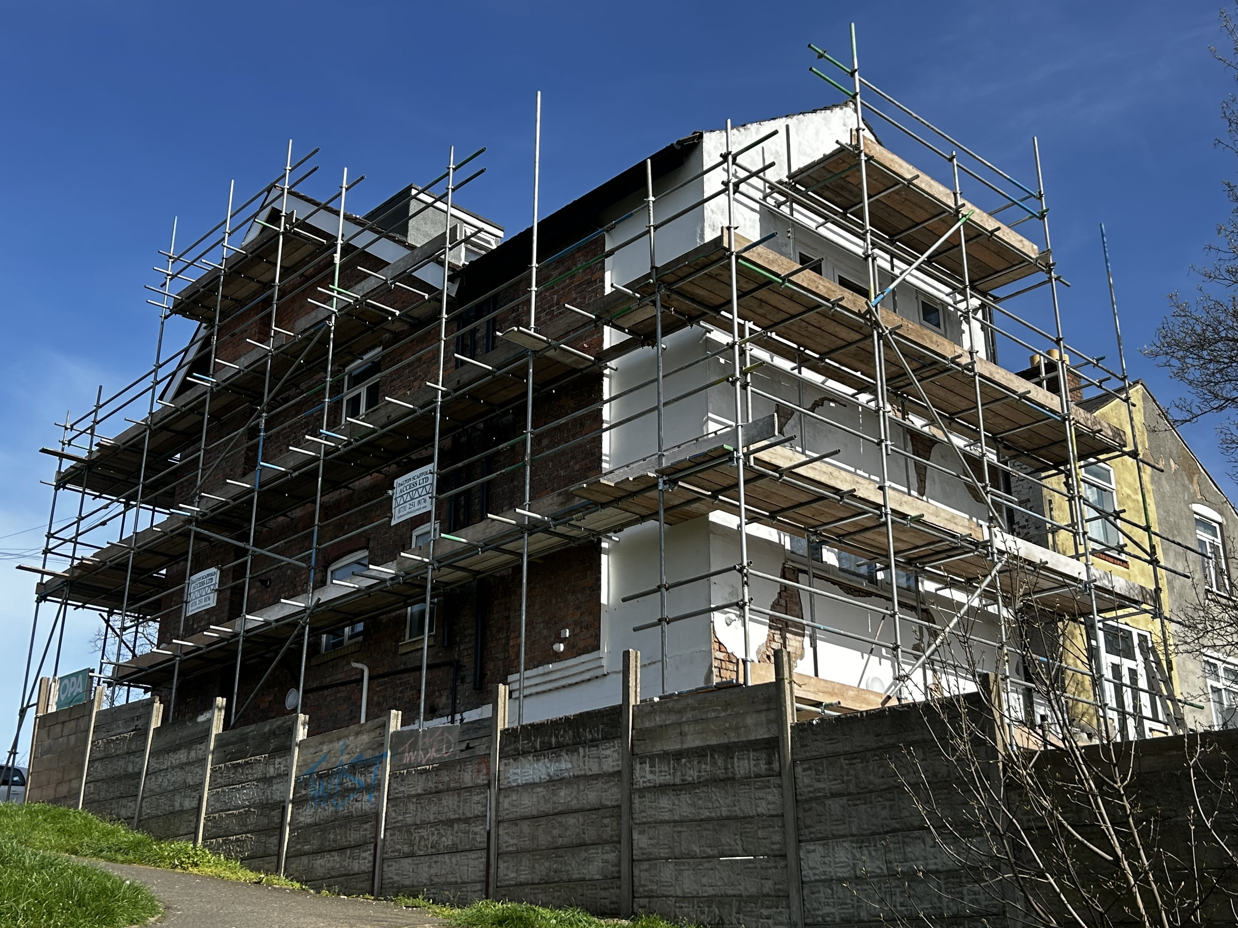 Scaffold project example 1 in Kenilworth