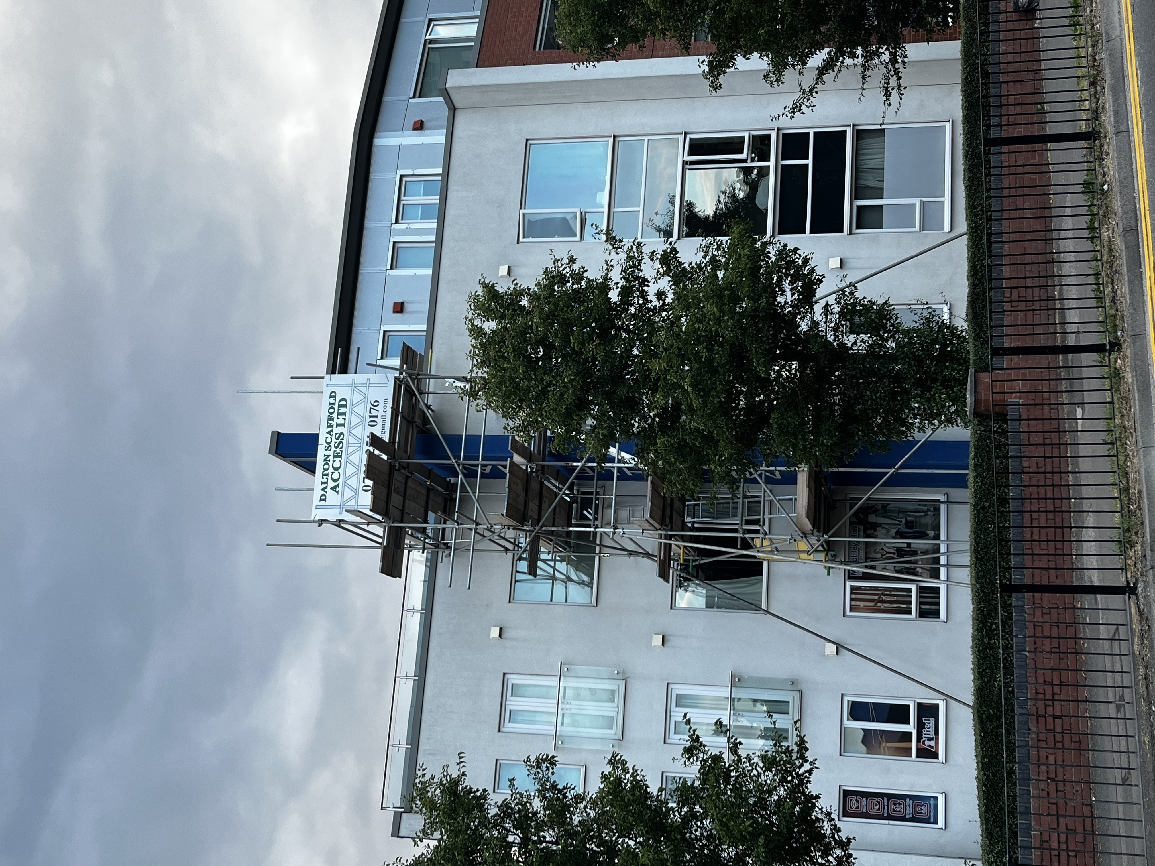 Scaffold project example 3 in Solihull