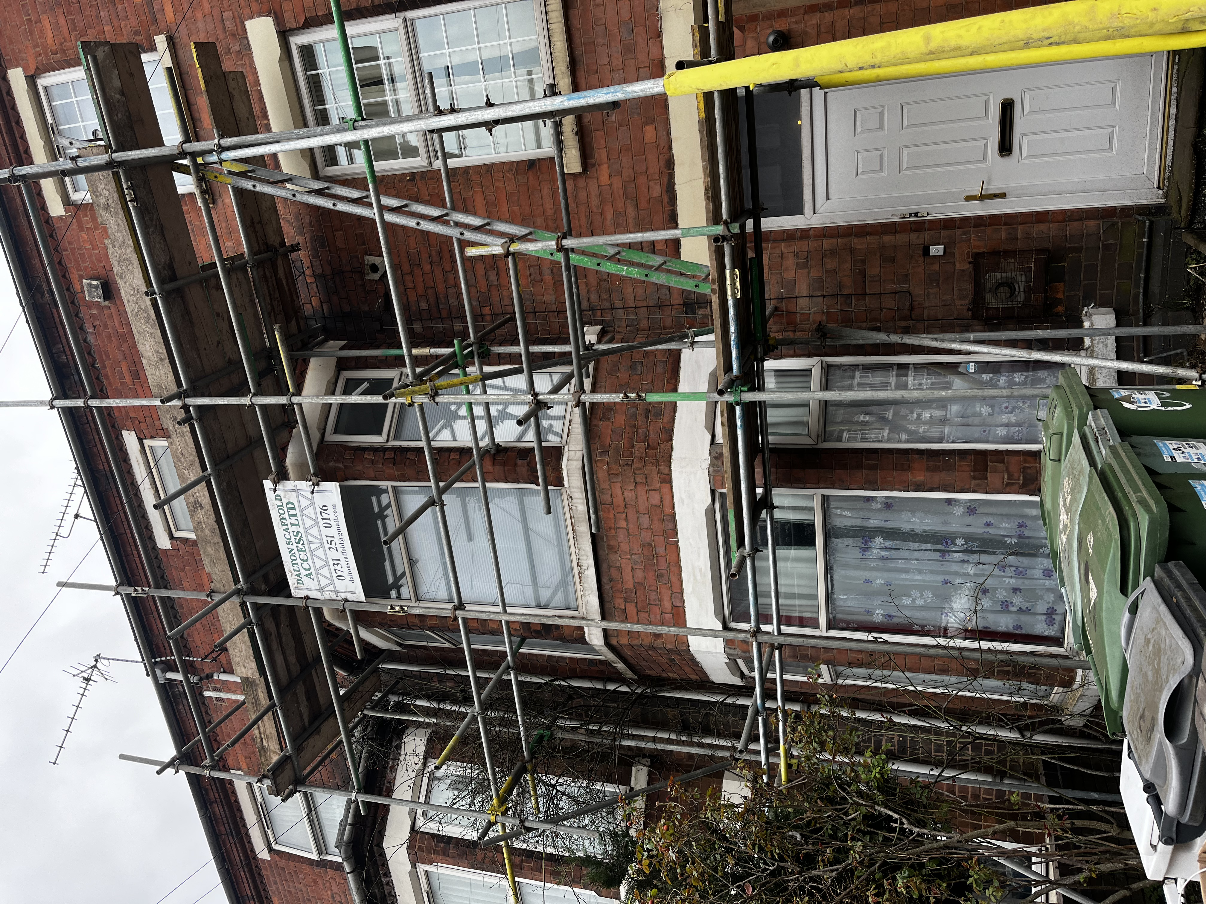 Scaffold project example 4 in the West Midlands
